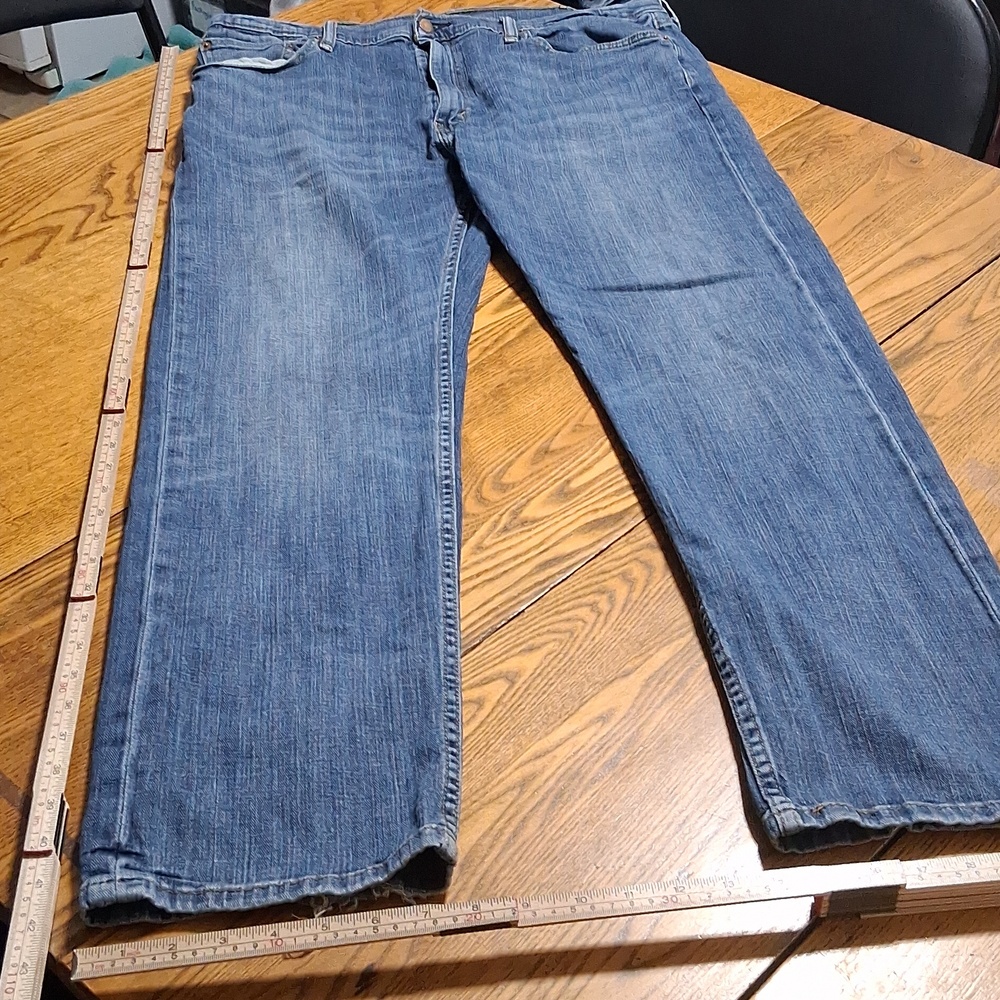 LEVI'S STRAUSS 505 Jeans Mens 38 x 32 Blue Denim STRAIGHT FIT ?? Used Pants